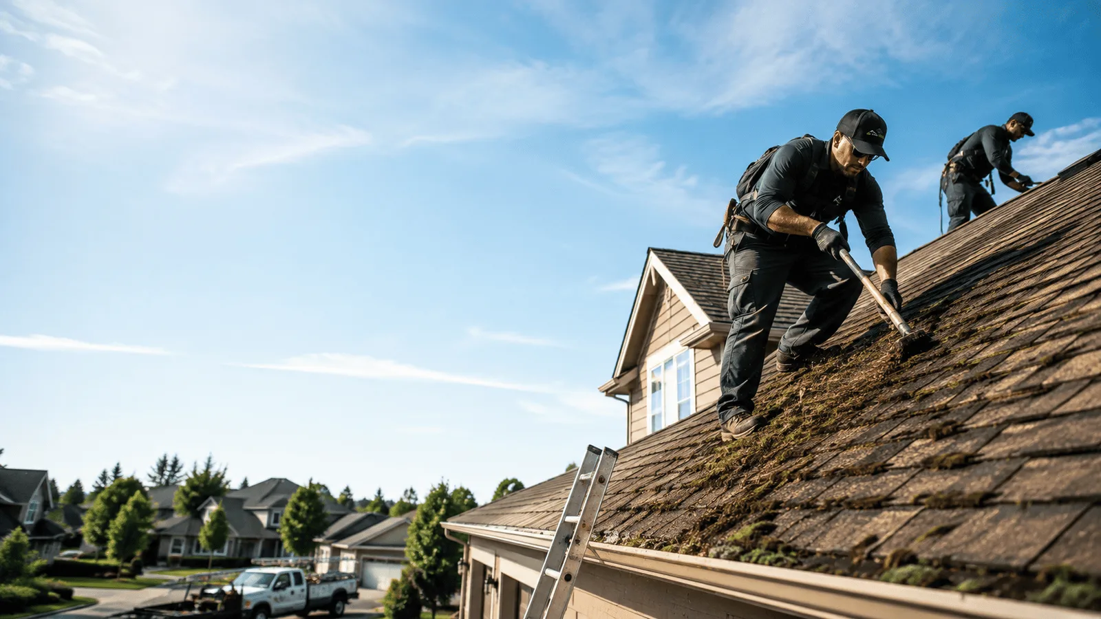 Roof Moss Removal in Patterson, IL near me